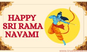 Sri Rama Navami Wishes English