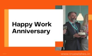 Work Anniversary Wishes in Hindi