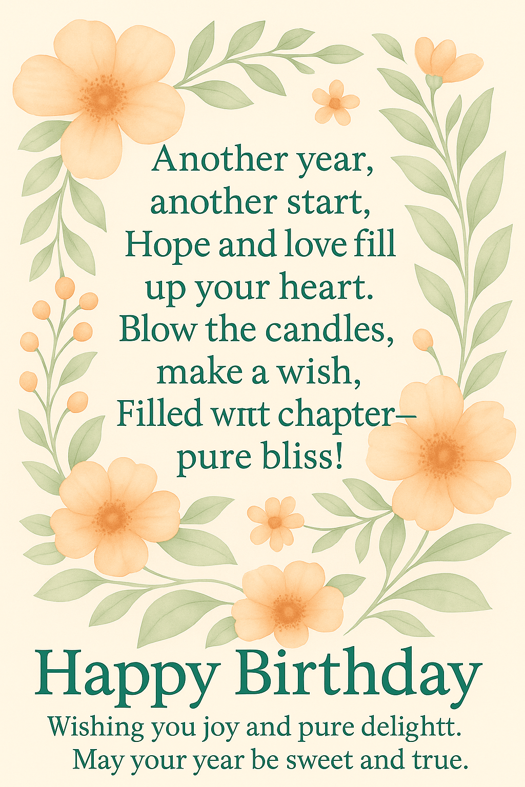 Birthday Greeting Crad