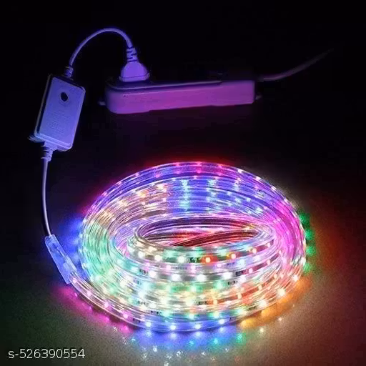 4 Meter Rope Led Strip Lights – Outdoor Lights Waterproof for Balcony Decoration,Home Decor & Diwali Decoration| RGB Strip Light for Diwali Decoration with Mode Change Controller (Multicolor)