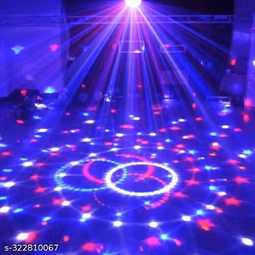 LED 360 Degree Rotating Crystal Bulb B22 Base Magic Disco LED Light,LED Rotating Bulb Light Lamp for Party/Home/Diwali Decoration